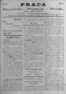 Praca: tygodnik illustrowany, ekonomiczno-społeczny i belletrystyczny dla wszystkich stanów. 1898.10.16 R.3 nr42
