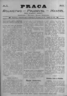Praca: tygodnik illustrowany, ekonomiczno-społeczny i belletrystyczny dla wszystkich stanów. 1898.12.11 R.3 nr50