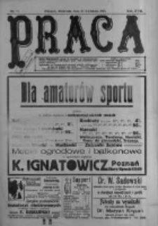 Praca: tygodnik polityczny i literacki, illustrowany. 1913.04.27 R.17 nr17