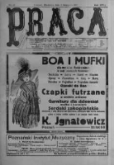 Praca: tygodnik polityczny i literacki, illustrowany. 1913.11.09 R.17 nr45