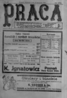 Praca: tygodnik polityczny i literacki, illustrowany. 1913.11.16 R.17 nr46