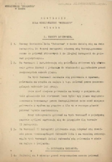 Regulamin Koła Myśliwskiego "Hubertus" w Łucku