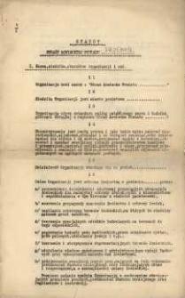 Statut Straży Łowieckiej powiatu Przemyśl