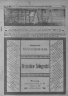 Praca: tygodnik illustrowany. 1902.10.19 R.6 nr42