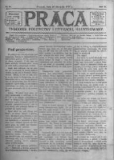 Praca: tygodnik polityczny i literacki, illustrowany. 1907.08.25 R.11 nr34
