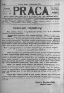Praca: tygodnik polityczny i literacki, illustrowany. 1907.10.06 R.11 nr40