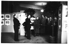 Przemawia komisarz wystawy