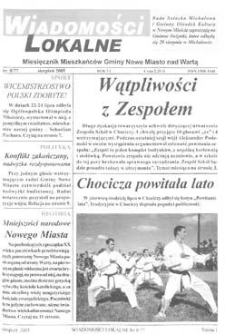 Wiadomości Lokalne 2005 R.6 Nr8(77)