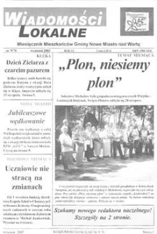 Wiadomości Lokalne 2005 R.6 Nr9(78)