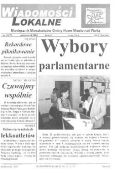 Wiadomości Lokalne 2005 R.6 Nr10(79)