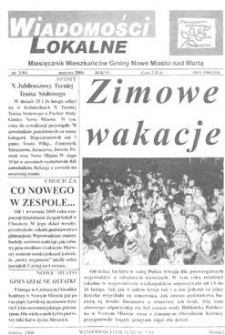 Wiadomości Lokalne 2006 R.6 Nr3(84)