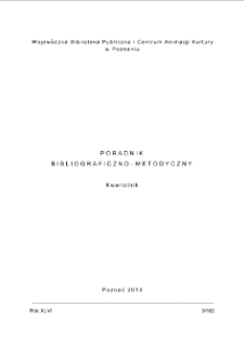 Poradnik Bibliograficzno-Metodyczny 2013 z.3