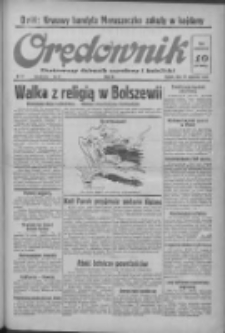 Orędownik: ilustrowany dziennik narodowy i katolicki 1938.01.21 R.68 Nr17