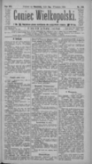 Goniec Wielkopolski: najtańsze pismo codzienne dla wszystkich stanów 1884.09.21 R.8 Nr218