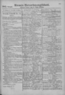 Armee-Verordnungsblatt. Verlustlisten 1915.03.04 Ausgabe 385