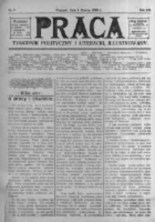 Praca: tygodnik polityczny i literacki, illustrowany. 1908.03.01 R.12 nr9