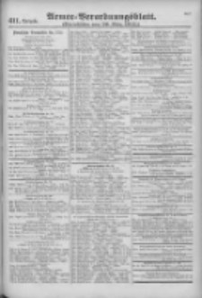Armee-Verordnungsblatt. Verlustlisten 1915.03.20 Ausgabe 411