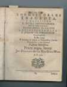 Themistokles Tragedya z włoskiego X. Piotra Metastasiusza poety cesarskiego tłomaczona po łacinie [...]