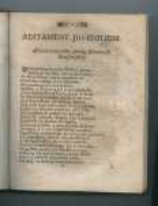 Aditament Juvenilium oraz drobne utwory