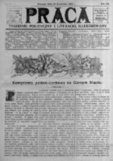 Praca: tygodnik polityczny i literacki, illustrowany. 1908.04.26 R.12 nr17