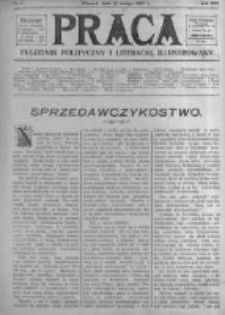 Praca: tygodnik polityczny i literacki, illustrowany. 1909.02.21 R.13 nr8