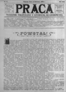 Praca: tygodnik polityczny i literacki, illustrowany. 1909.04.11 R.13 nr15