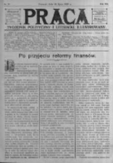 Praca: tygodnik polityczny i literacki, illustrowany. 1909.07.18 R.13 nr29