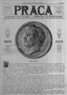Praca: tygodnik polityczny i literacki, illustrowany. 1909.08.22 R.13 nr34