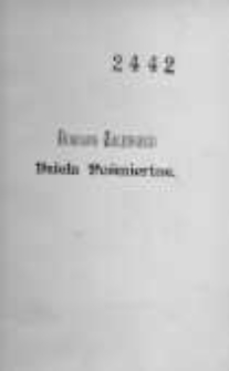 Bohdana Zaleskiego dzieła pośmiertne