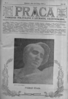 Praca: tygodnik polityczny i literacki, illustrowany. 1910.02.20 R.14 nr8