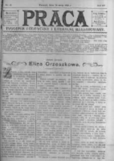 Praca: tygodnik polityczny i literacki, illustrowany. 1910.05.29 R.14 nr22