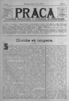 Praca: tygodnik polityczny i literacki, illustrowany. 1910.07.10 R.14 nr28