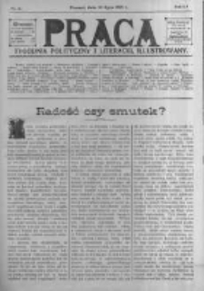 Praca: tygodnik polityczny i literacki, illustrowany. 1910.07.31 R.14 nr31