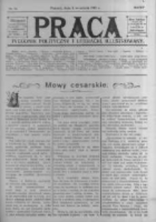 Praca: tygodnik polityczny i literacki, illustrowany. 1910.09.04 R.14 nr36