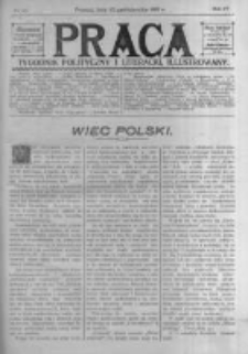 Praca: tygodnik polityczny i literacki, illustrowany. 1910.10.23 R.14 nr43