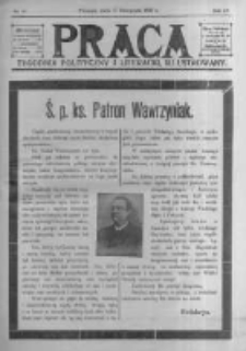 Praca: tygodnik polityczny i literacki, illustrowany. 1910.11.13 R.14 nr46