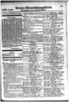 Armee-Verordnungsblatt. Verlustlisten 1916.06.21 Ausgabe 1022