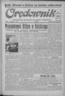Orędownik: ilustrowany dziennik narodowy i katolicki 1938.02.22 R.68 Nr43