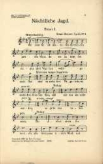 Op. 61, No. 1, N&auml;chtliche Jagd