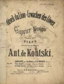Op. 115, R&eacute;veil du Lion - Erwachen des L&ouml;wen