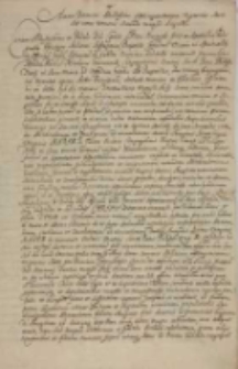 Copia Decreti approbationis Imaginis B[eati]ssimae Mariae Virginis pro Miraculosa agnitae in Sacro Monte Gostinensi [tyt. z noty dors.]