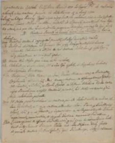 Contenta in Epistola Encyclitica [!] Bened[icti] XIV ad Ep[isco]pos Pol[oniae] de tollendis abusib[us] circa oratoria privata de data Romae d[ie] 2 Iunij 1751 [tyt. z noty dors.]