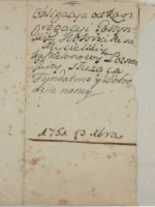 Kontrakt zastawny przetłomaczony