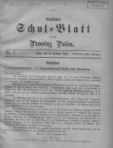 Amtliches Schul-Blatt für die Provinz Posen 1910.02.20 Jg.43 Nr4
