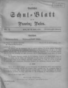 Amtliches Schul-Blatt für die Provinz Posen 1910.04.20 Jg.43 Nr8