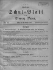 Amtliches Schul-Blatt für die Provinz Posen 1910.08.20 Jg.43 Nr16