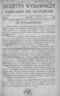 Biuletyn Wydawniczy Księgarni św. Wojciecha 1930 kwiecień Nr1