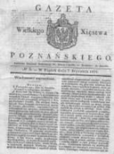 Gazeta Wielkiego Xięstwa Poznańskiego 1831.01.07 Nr5