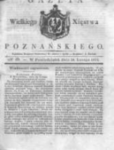 Gazeta Wielkiego Xięstwa Poznańskiego 1831.02.28 Nr49