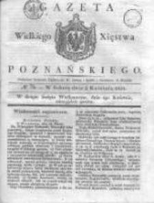 Gazeta Wielkiego Xięstwa Poznańskiego 1831.04.02 Nr76